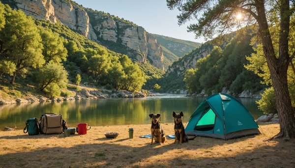 Vacances avec un Chien en Ardèche : Astuces Essentielles pour un Camping Réussi